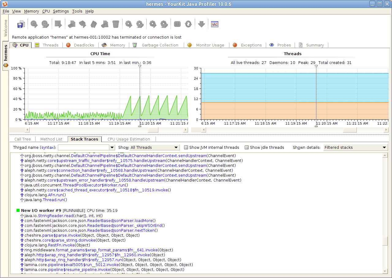 نرم افزار yourkitjavaprofiler