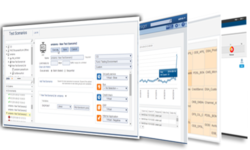 Service virtualization product views